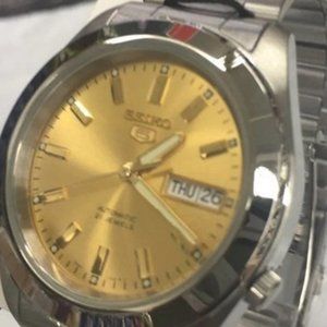 Seiko Men Watch Automatic SNKM63K1 Brand New